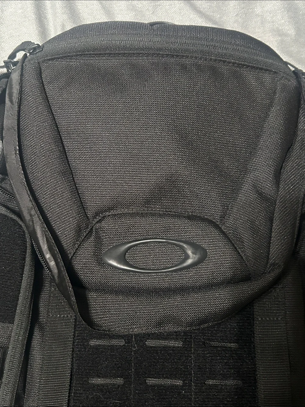 Oakley Black Tactical MOLLE Backpack with Hydo pack inside